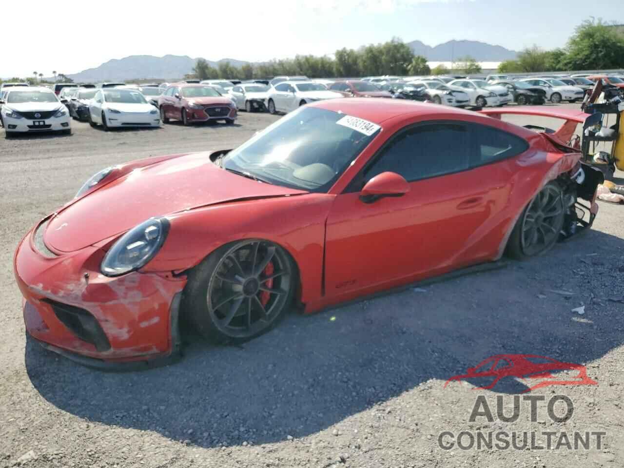 PORSCHE 911 2018 - WP0AC2A93JS175983