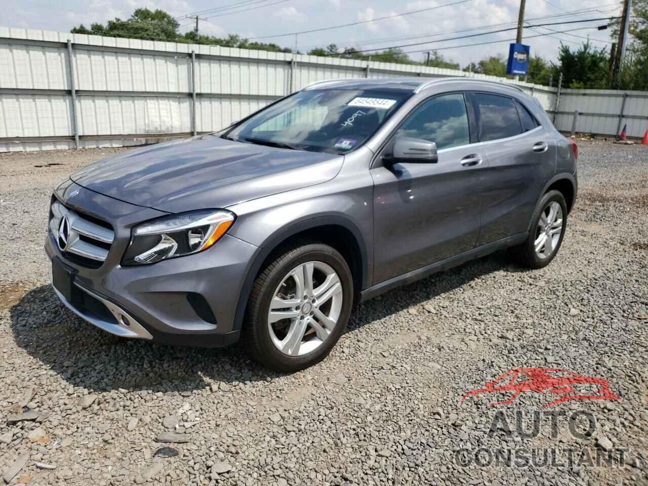 MERCEDES-BENZ GLA-CLASS 2017 - WDCTG4GBXHJ340067