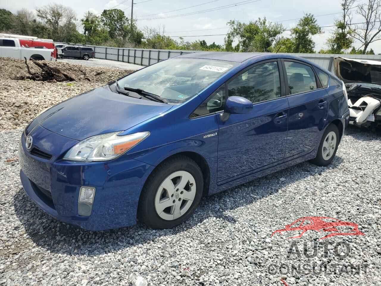 TOYOTA PRIUS 2011 - JTDKN3DU7B0278731