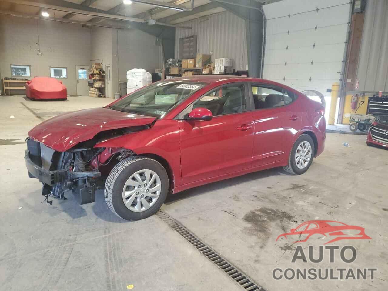 HYUNDAI ELANTRA 2017 - KMHD74LF5HU336375