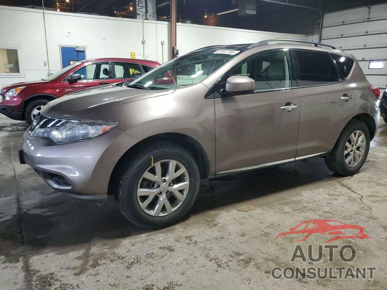 NISSAN MURANO 2012 - JN8AZ1MW5CW206130