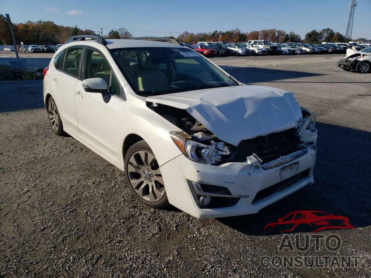 SUBARU IMPREZA 2016 - JF1GPAP6XGH209614