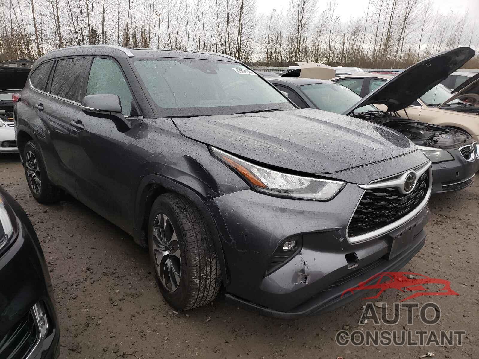 TOYOTA HIGHLANDER 2020 - 5TDGZRAH0LS005858