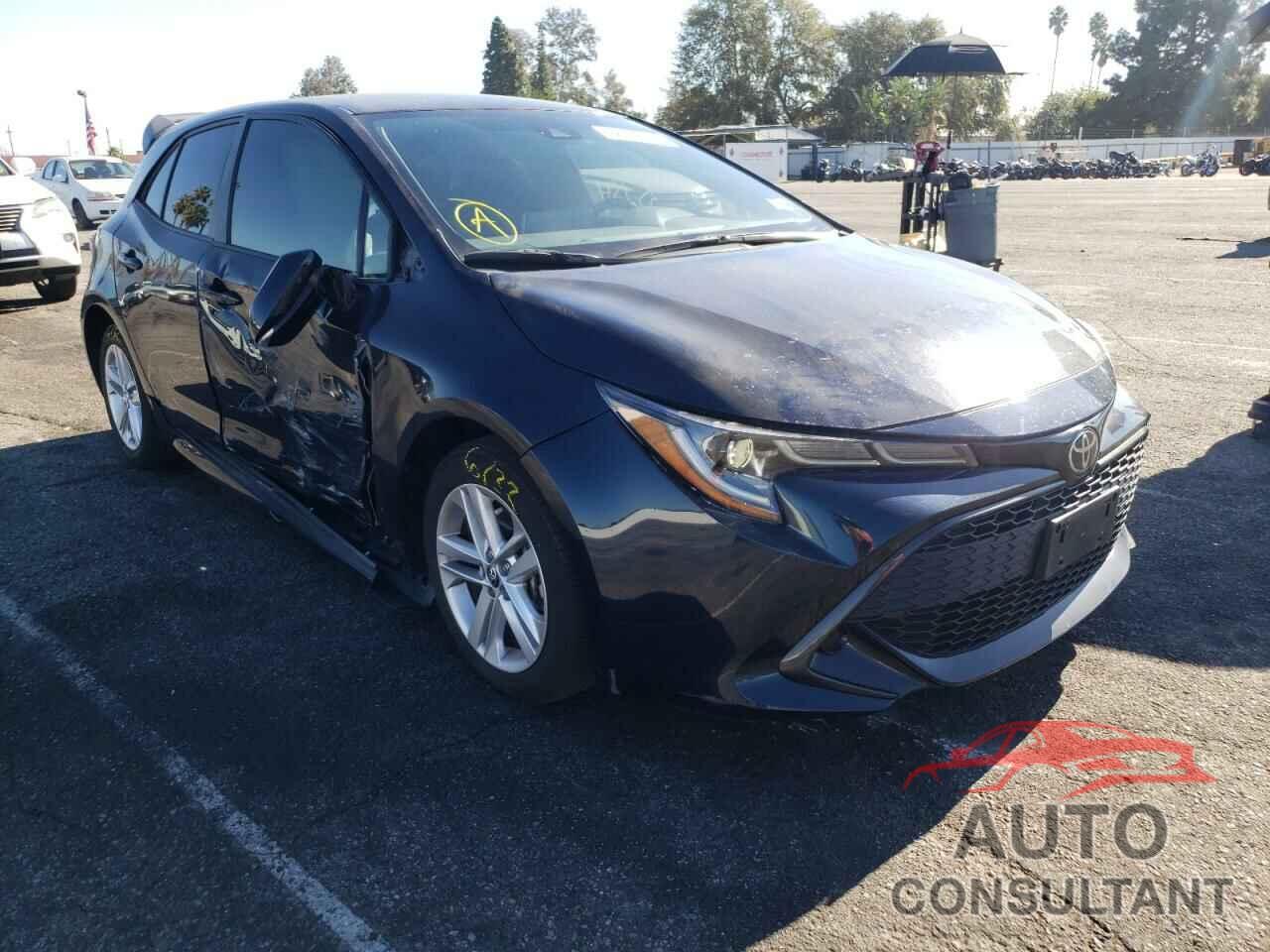 TOYOTA COROLLA 2019 - JTNK4RBE3K3043609