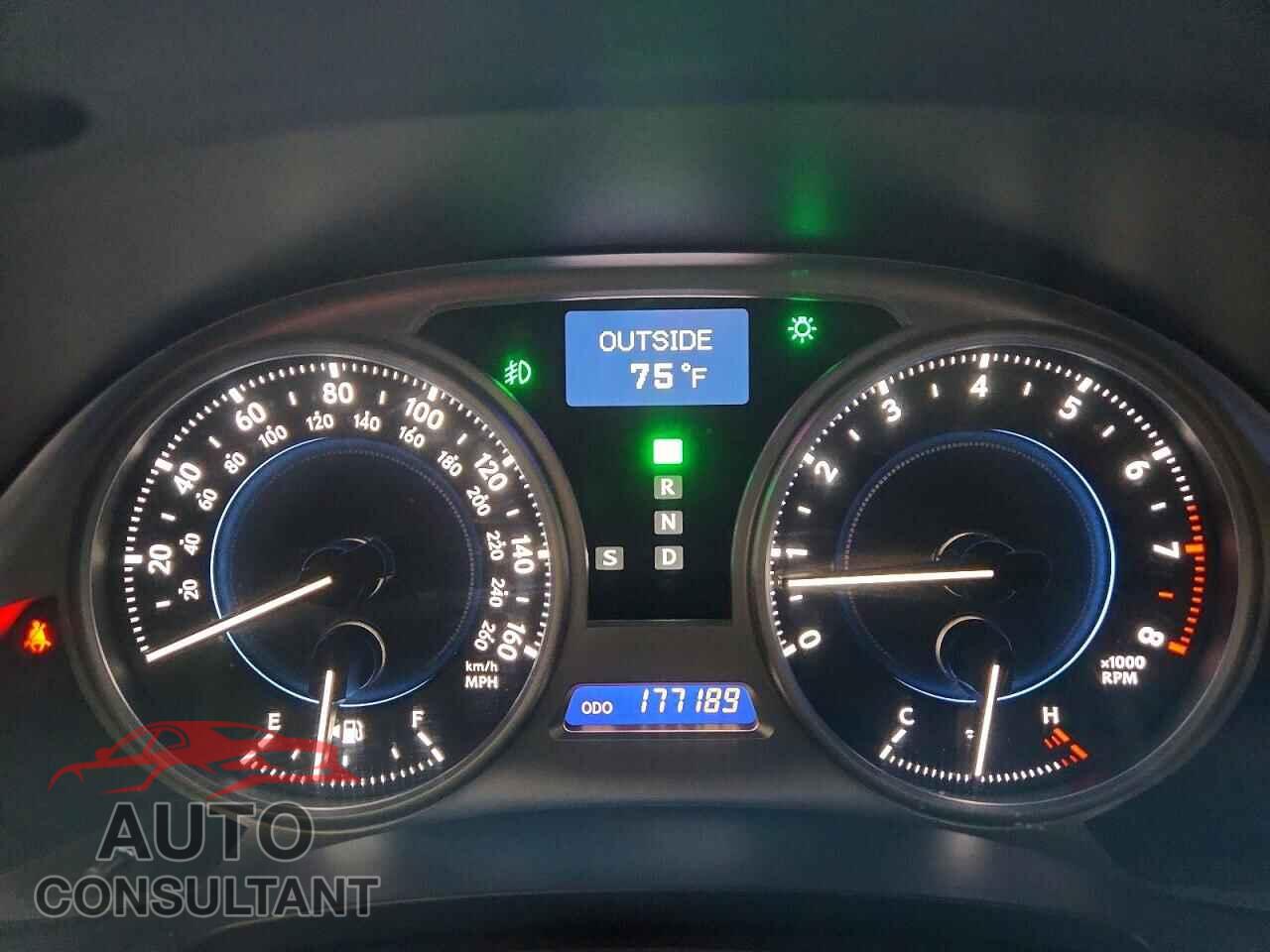 LEXUS IS 2010 - JTHBF5C23A5123165