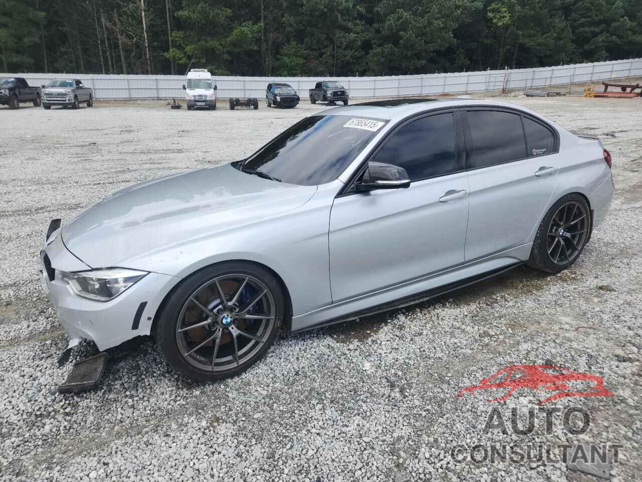 BMW 3 SERIES 2017 - WBA8B3G30HNU36423