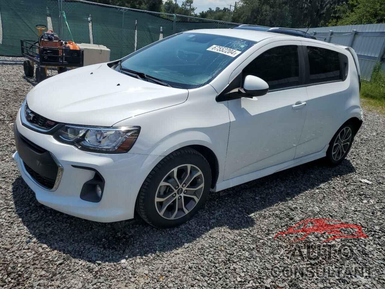 CHEVROLET SONIC 2019 - 1G1JD6SB8K4133085