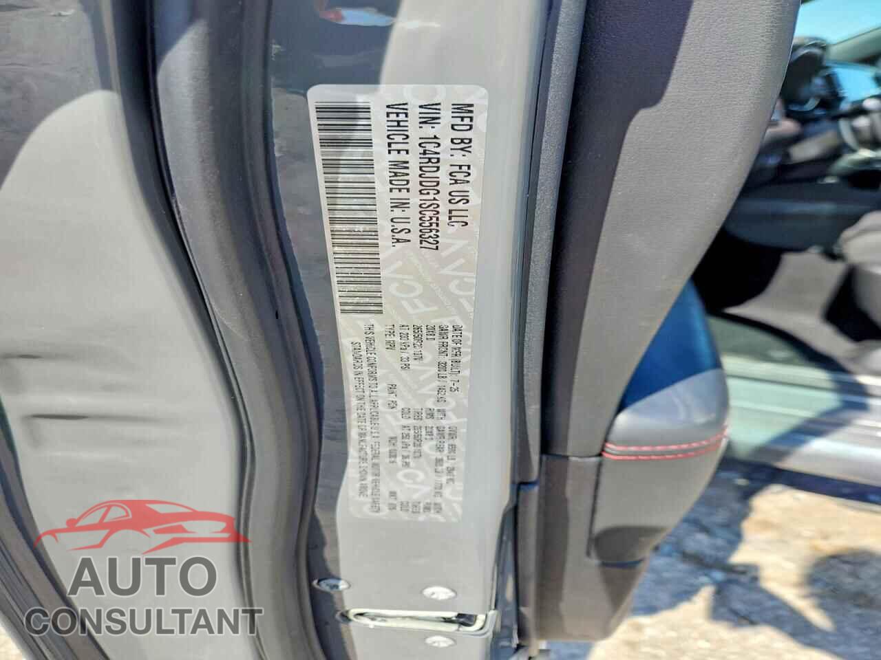 DODGE DURANGO 2025 - 1C4RDJDG1SC556327