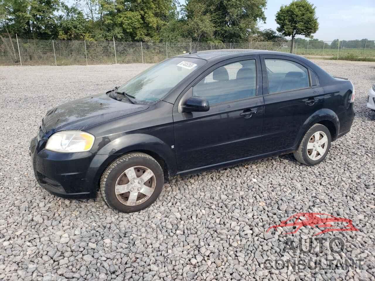 CHEVROLET AVEO 2009 - KL1TD56E09B626352