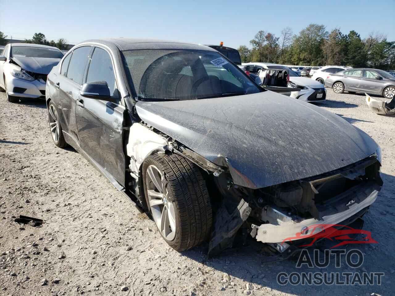 BMW 3 SERIES 2017 - WBA8B9G34HNU55477