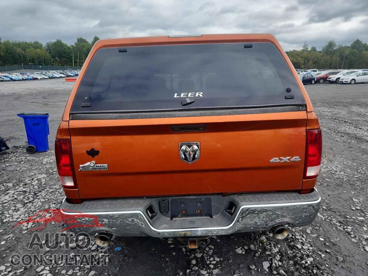 DODGE RAM 1500 2010 - 1D7RV1CT5AS100448