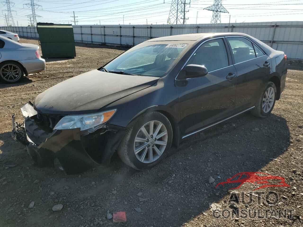 TOYOTA CAMRY 2012 - 4T4BF1FK6CR184185