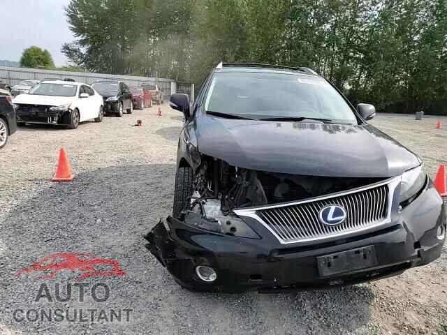 LEXUS RX450 2011 - JTJBC1BA8B2039712