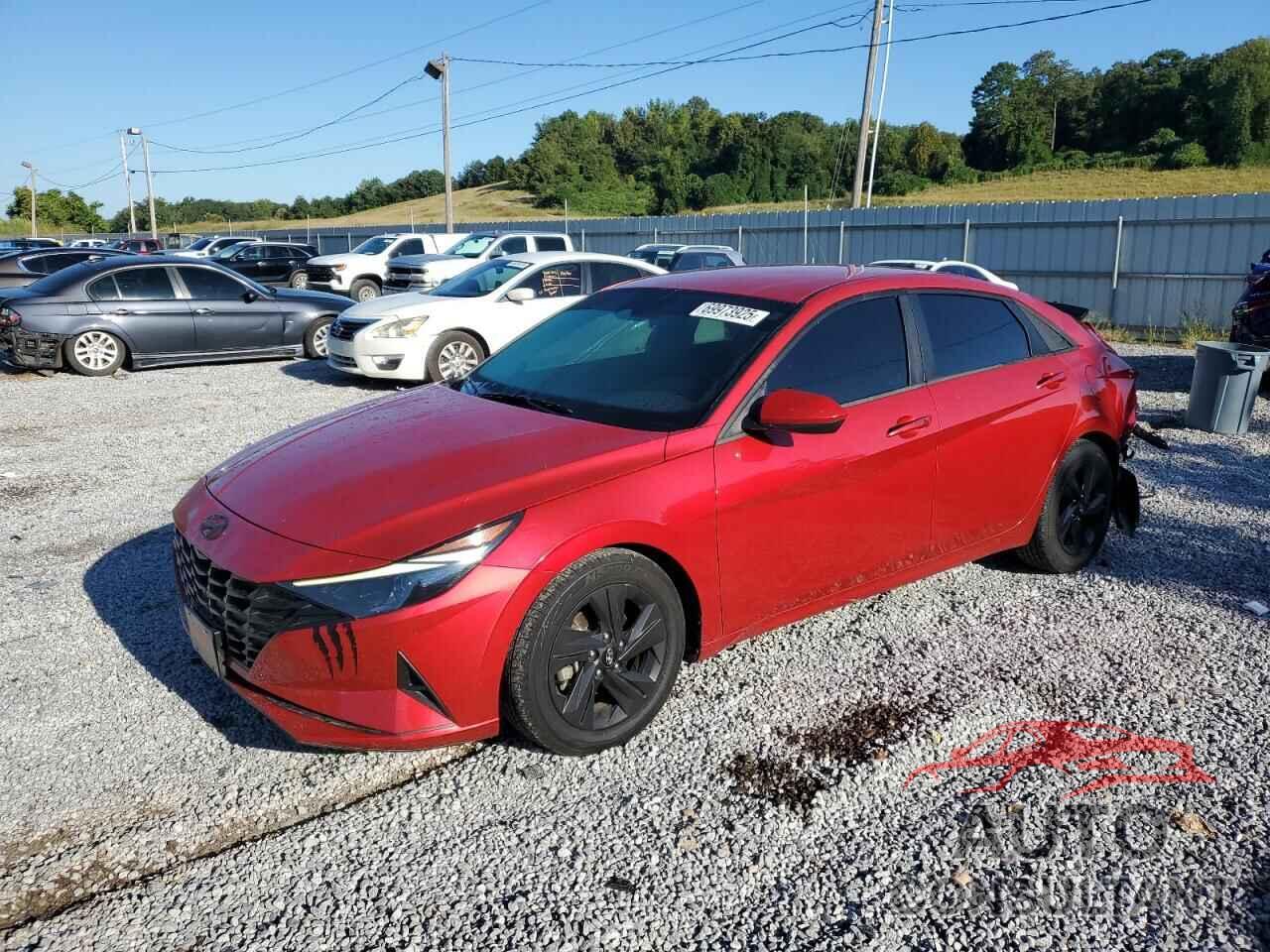 HYUNDAI ELANTRA 2021 - 5NPLS4AG0MH047970