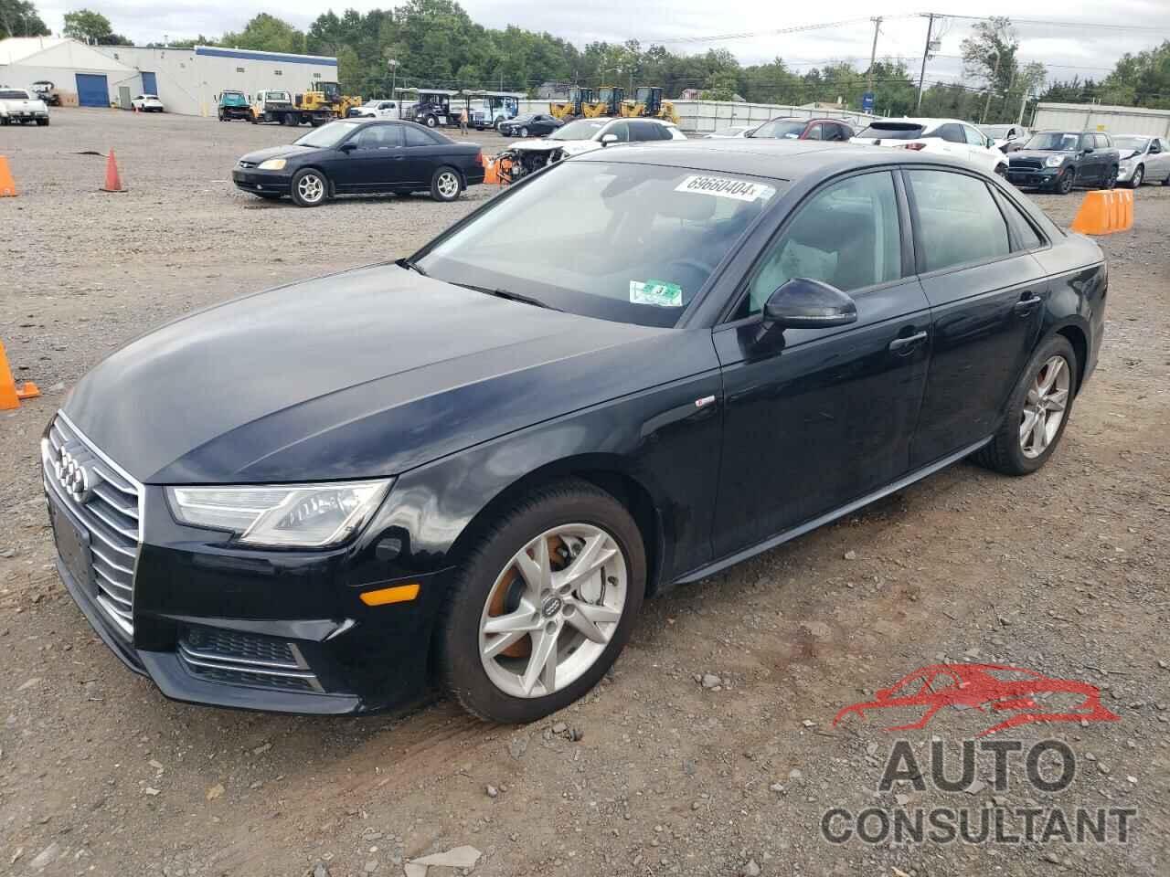 AUDI A4 2018 - WAUDNAF4XJA085375