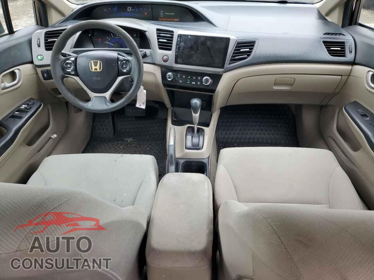 HONDA CIVIC 2012 - 19XFB2F58CE052992