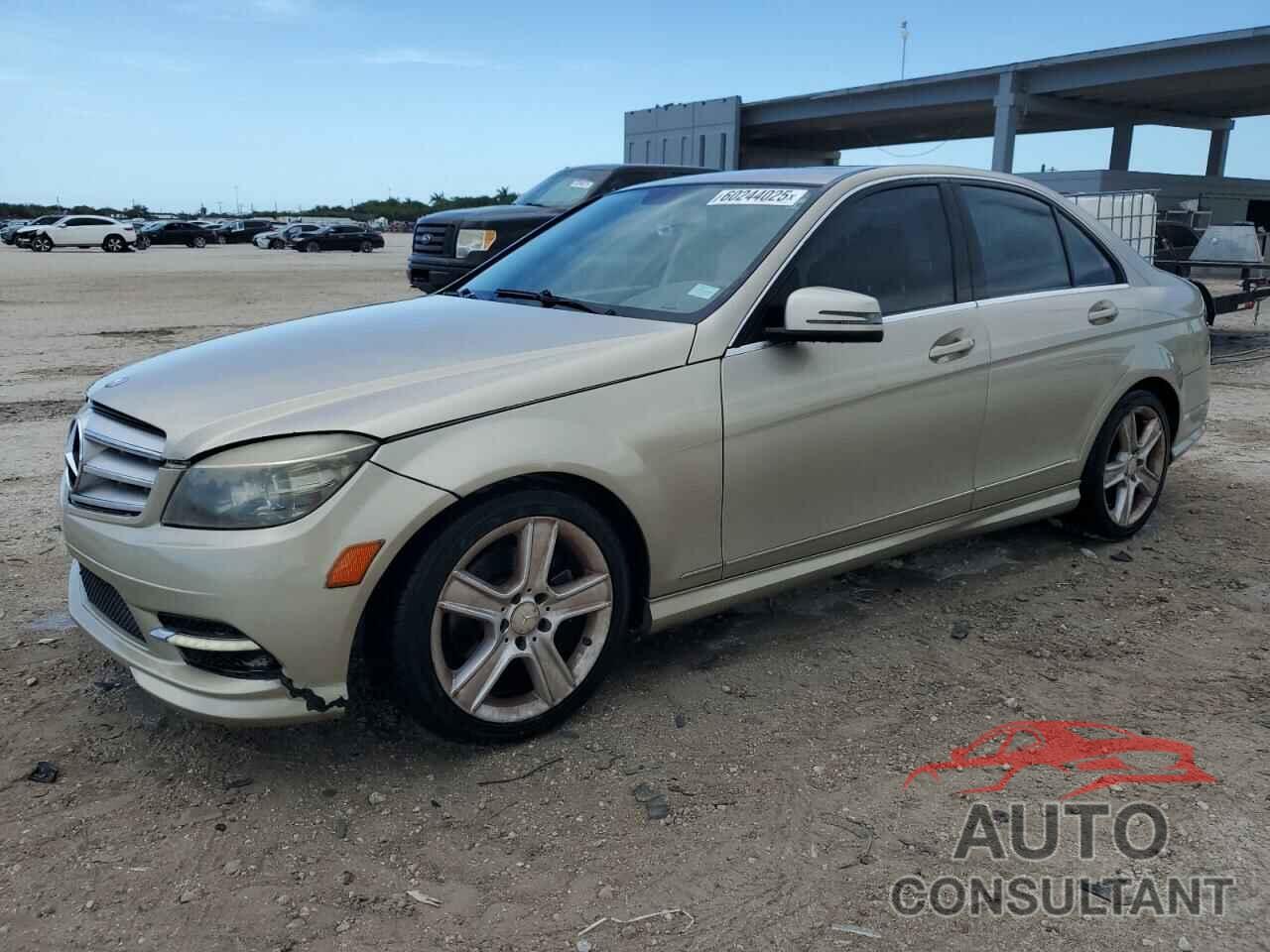 MERCEDES-BENZ C-CLASS 2011 - WDDGF5EBXBR135236