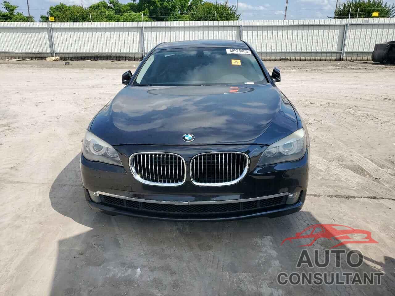 BMW 7 SERIES 2012 - WBAKC8C59CC437002