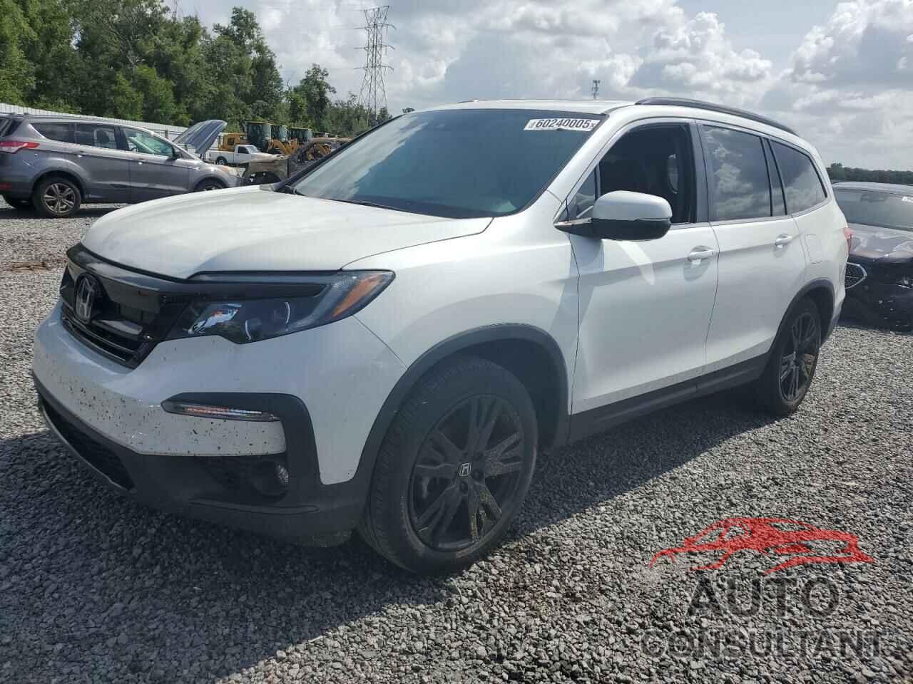 HONDA PILOT 2021 - 5FNYF5H29MB047913