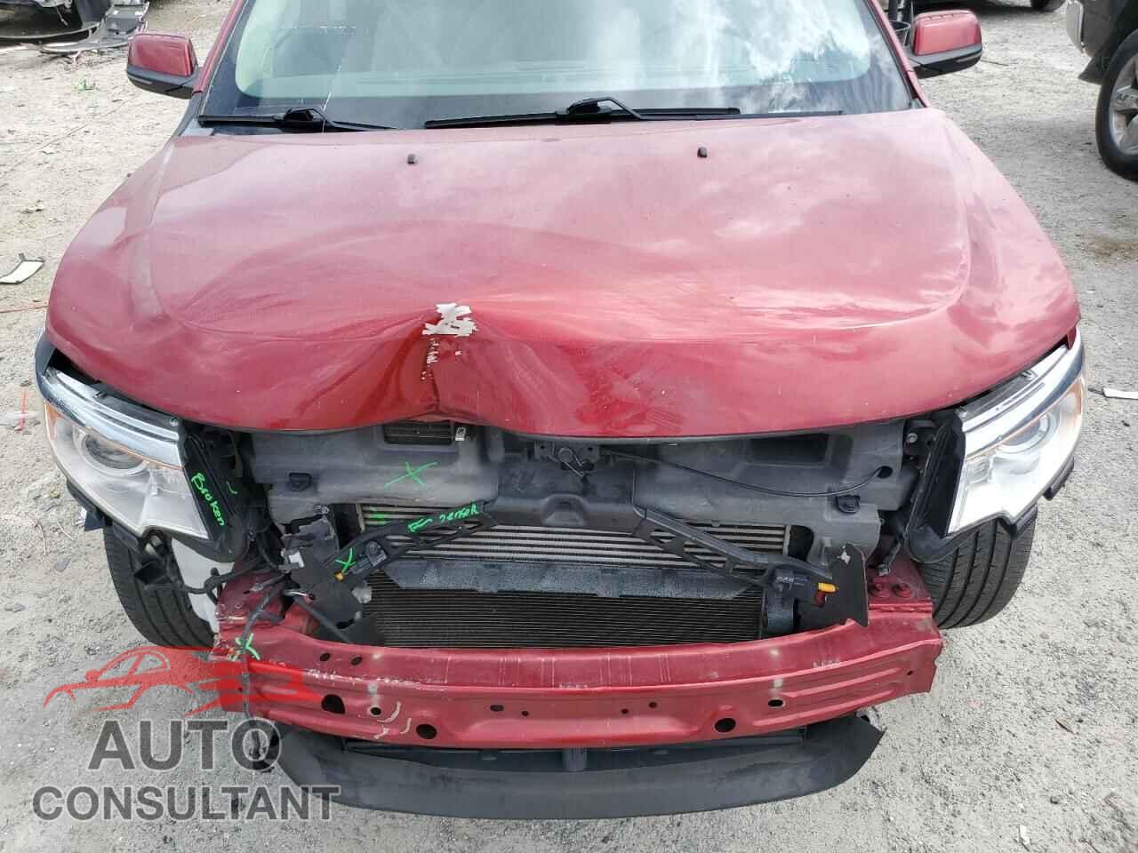 FORD EDGE 2013 - 2FMDK3K98DBB16491