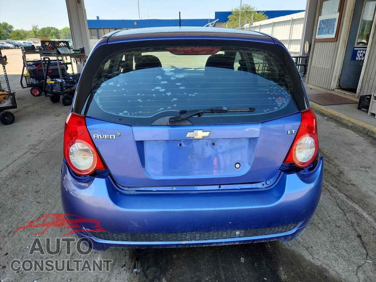 CHEVROLET AVEO 2009 - KL1TD66E79B320156
