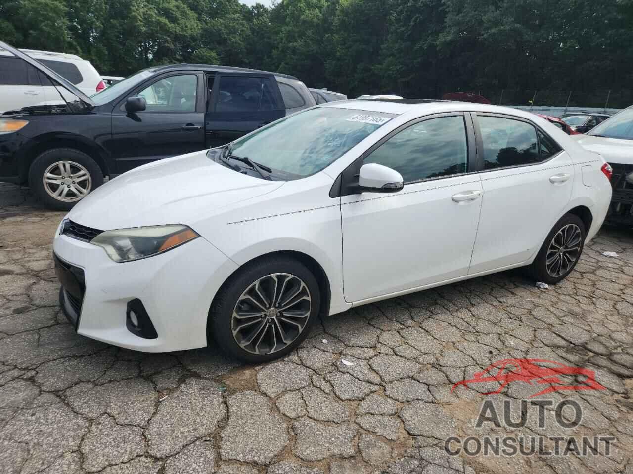 TOYOTA COROLLA 2016 - 2T1BURHE1GC623502