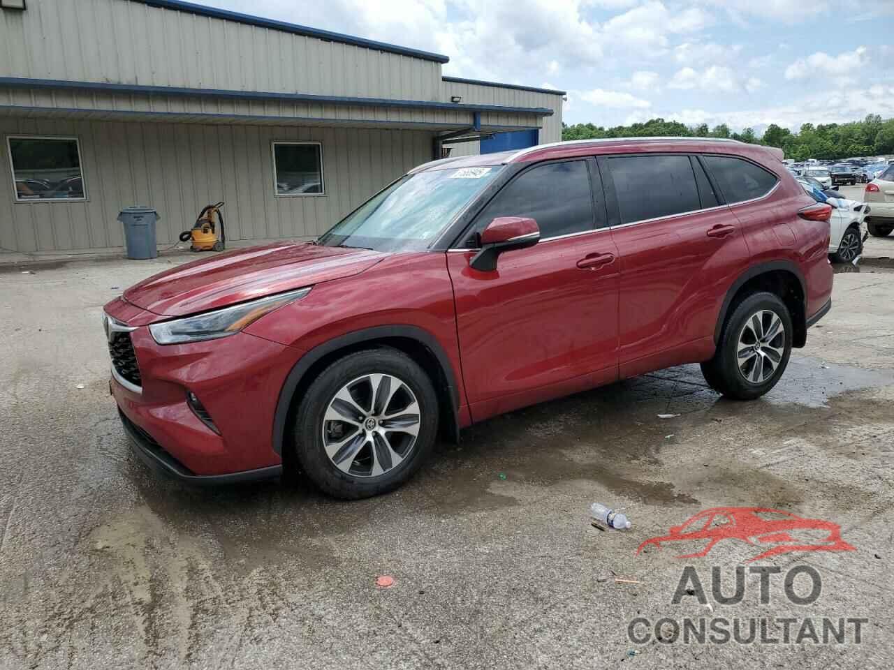 TOYOTA HIGHLANDER 2021 - 5TDHZRBH4MS528305