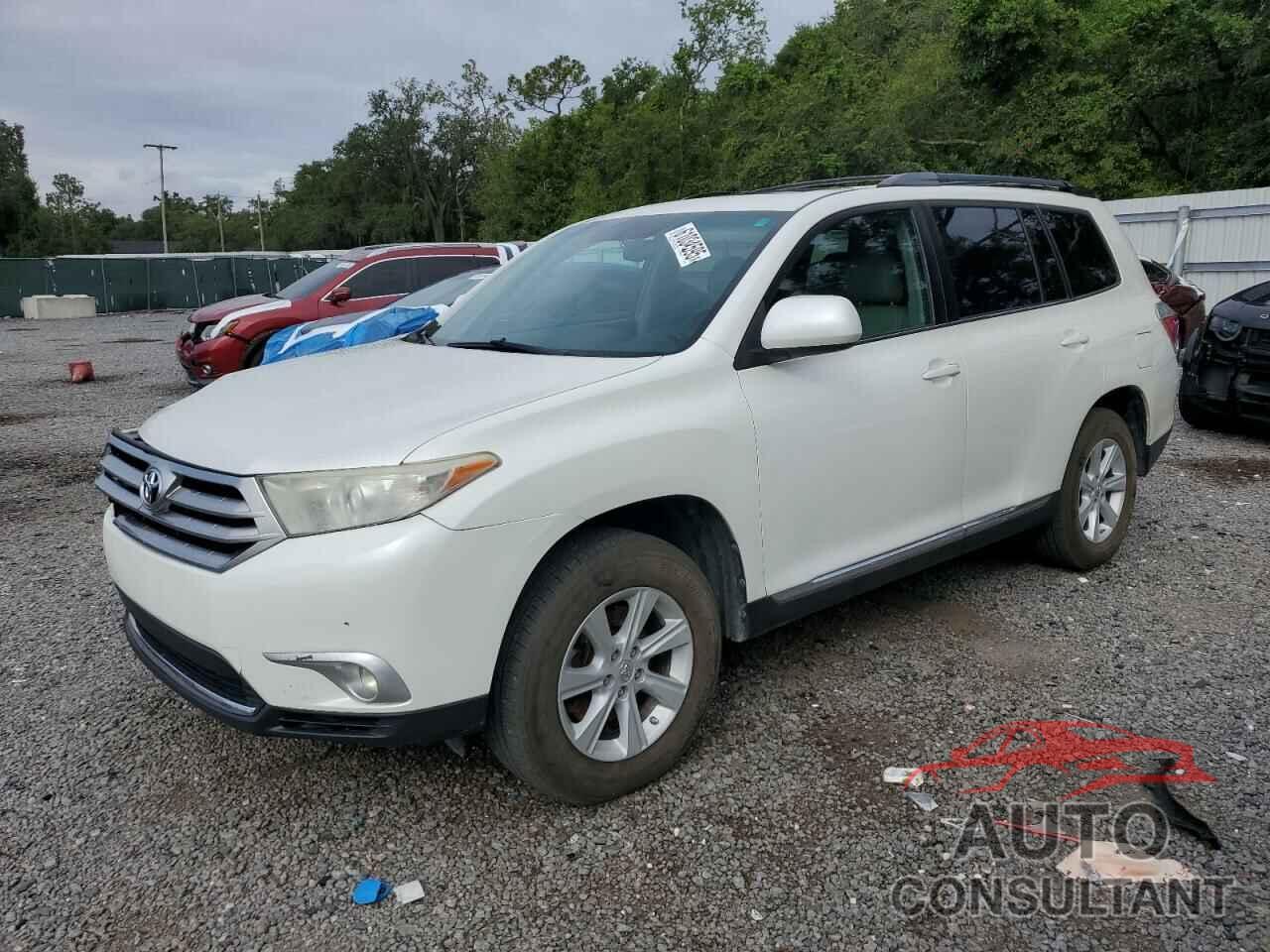 TOYOTA HIGHLANDER 2013 - 5TDZK3EH2DS120371