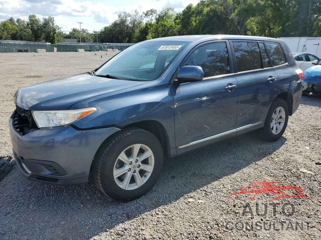 TOYOTA HIGHLANDER 2013 - 5TDZA3EH0DS043485