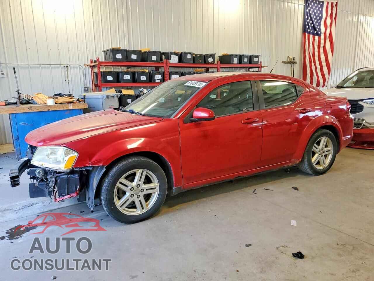 DODGE AVENGER 2011 - 1B3BD1FBXBN512223