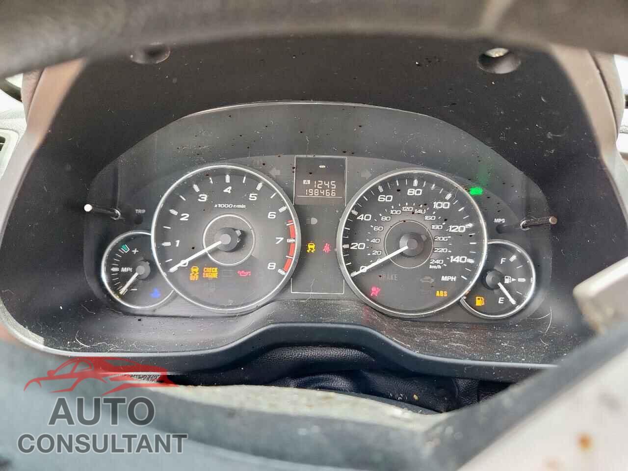 SUBARU OUTBACK 2012 - 4S4BRCAC5C3286385