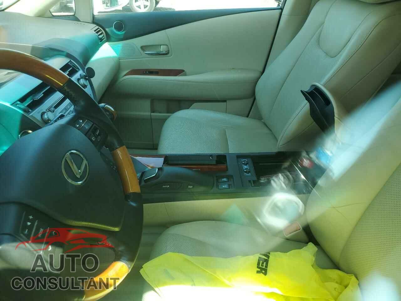 LEXUS RX350 2011 - 2T2BK1BA6BC080620