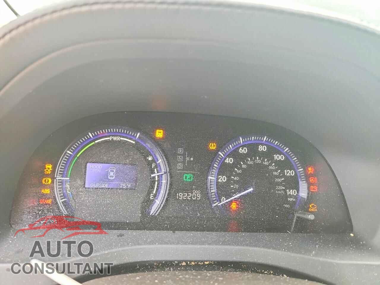 LEXUS HS 2010 - JTHBB1BA3A2007494
