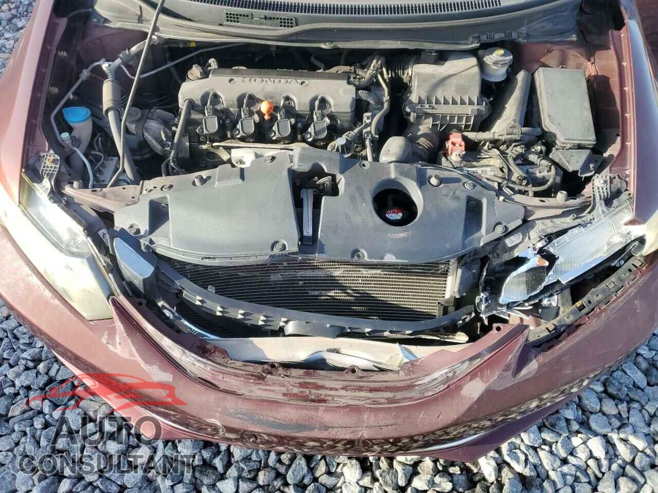 HONDA CIVIC 2013 - 19XFB2F55DE007977