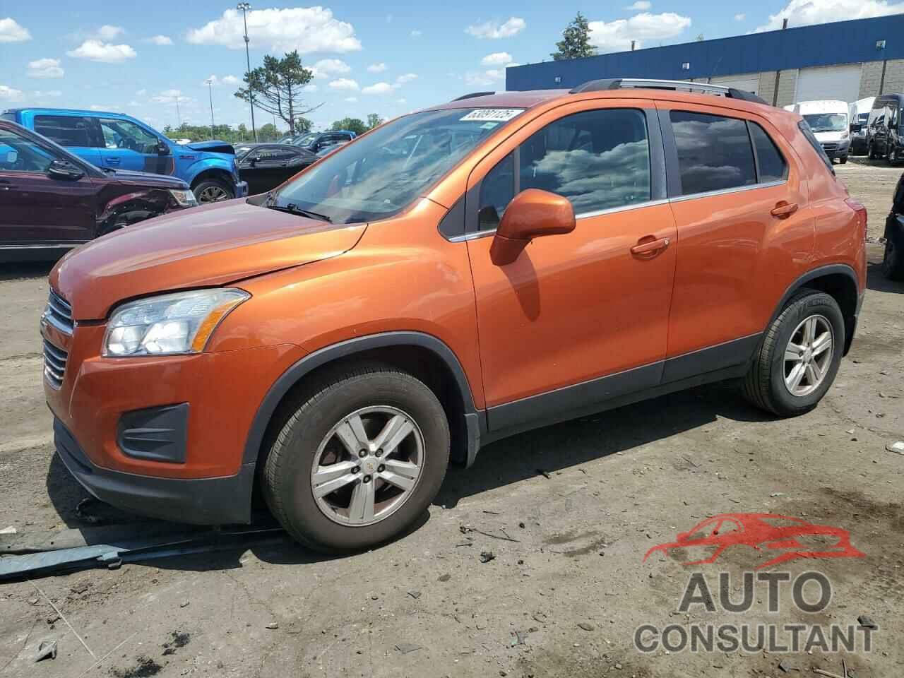 CHEVROLET TRAX 2016 - KL7CJPSB1GB593641
