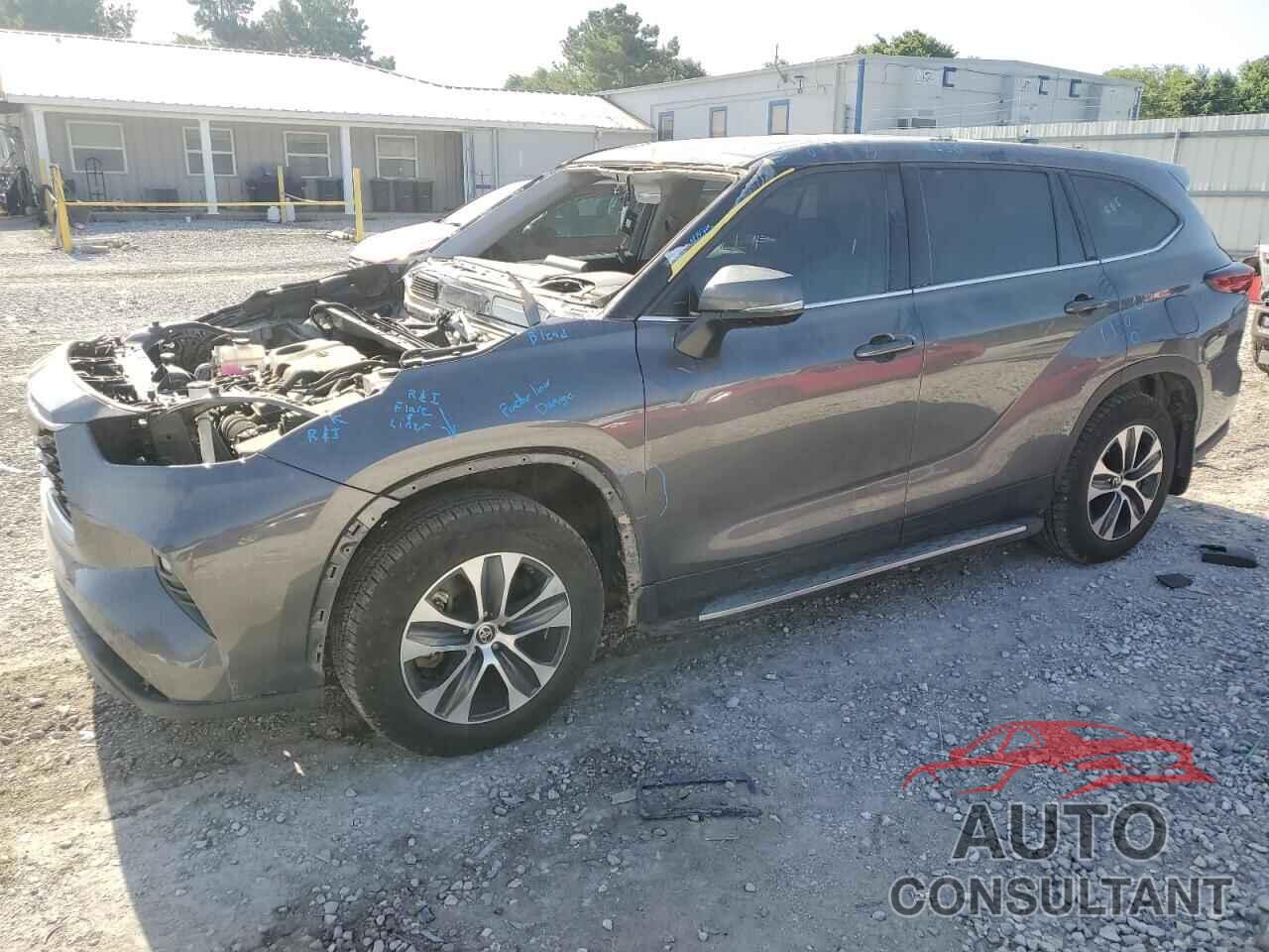 TOYOTA HIGHLANDER 2022 - 5TDGARAH3NS510898
