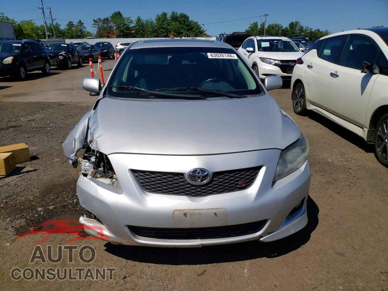 TOYOTA COROLLA 2010 - 2T1BU4EE2AC490649