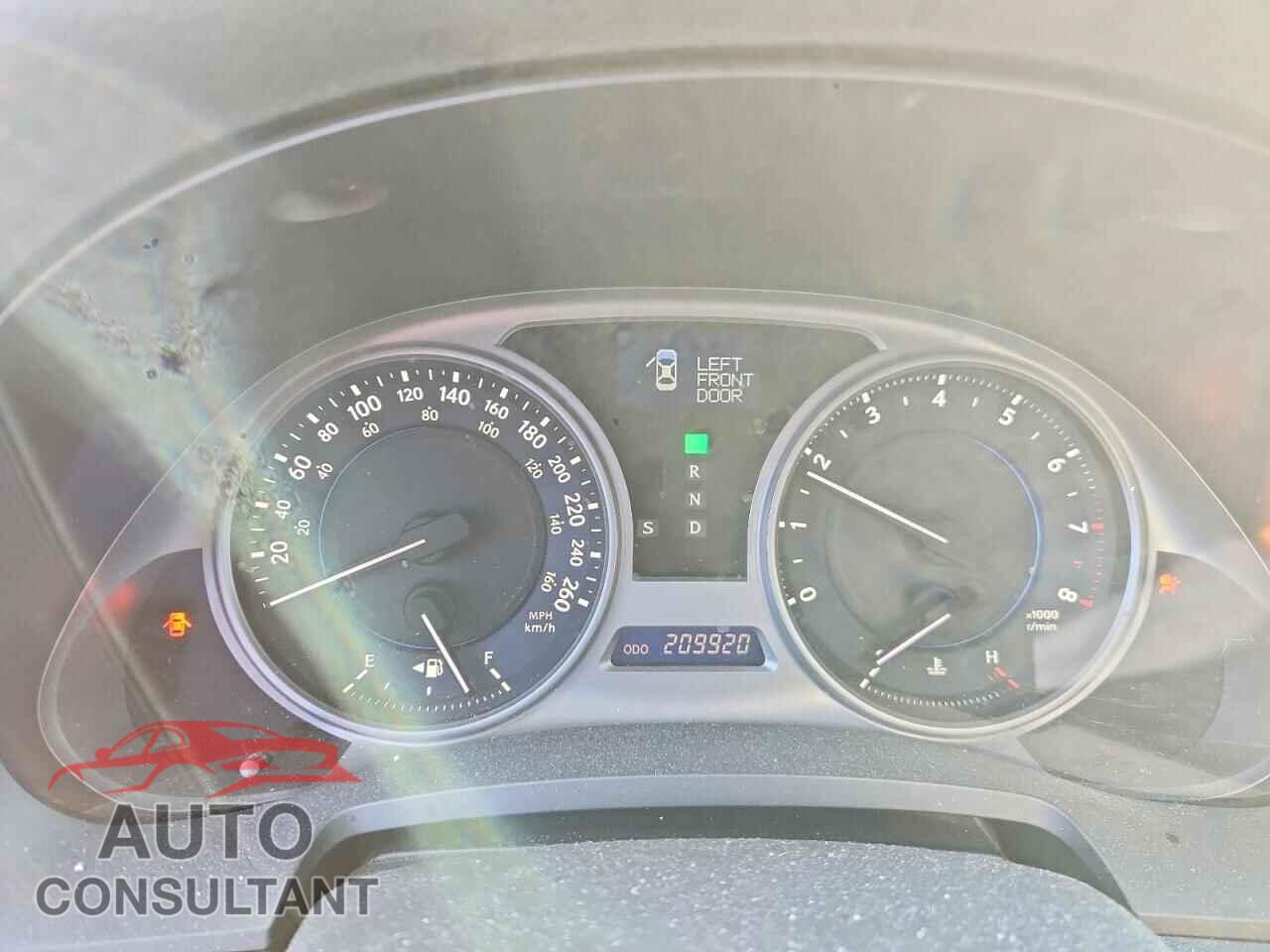 LEXUS IS 2010 - JTHCF5C29A5040084