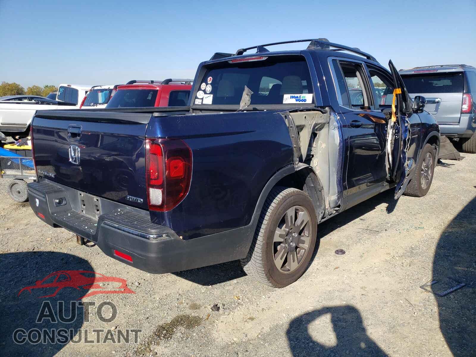 HONDA RIDGELINE 2017 - 5FPYK3F60HB031487