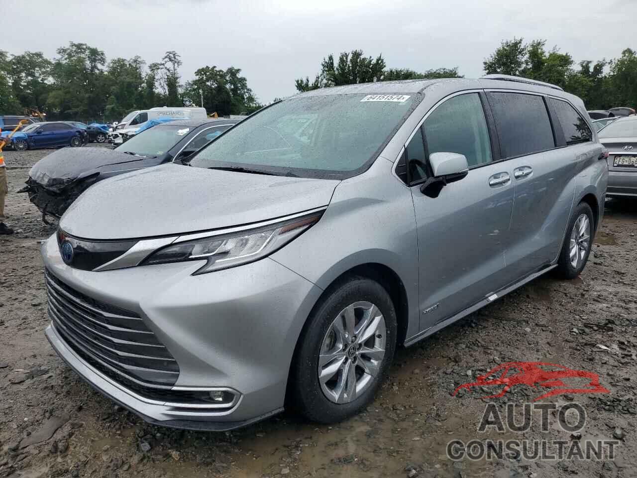 TOYOTA SIENNA 2021 - 5TDZRKEC0MS033322