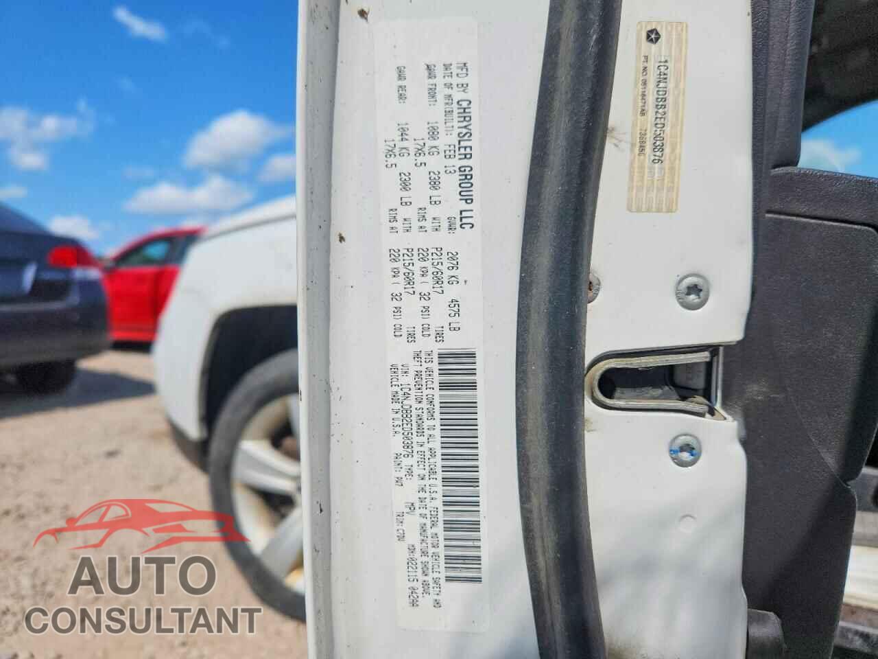 JEEP COMPASS 2014 - 1C4NJDBB2ED503876