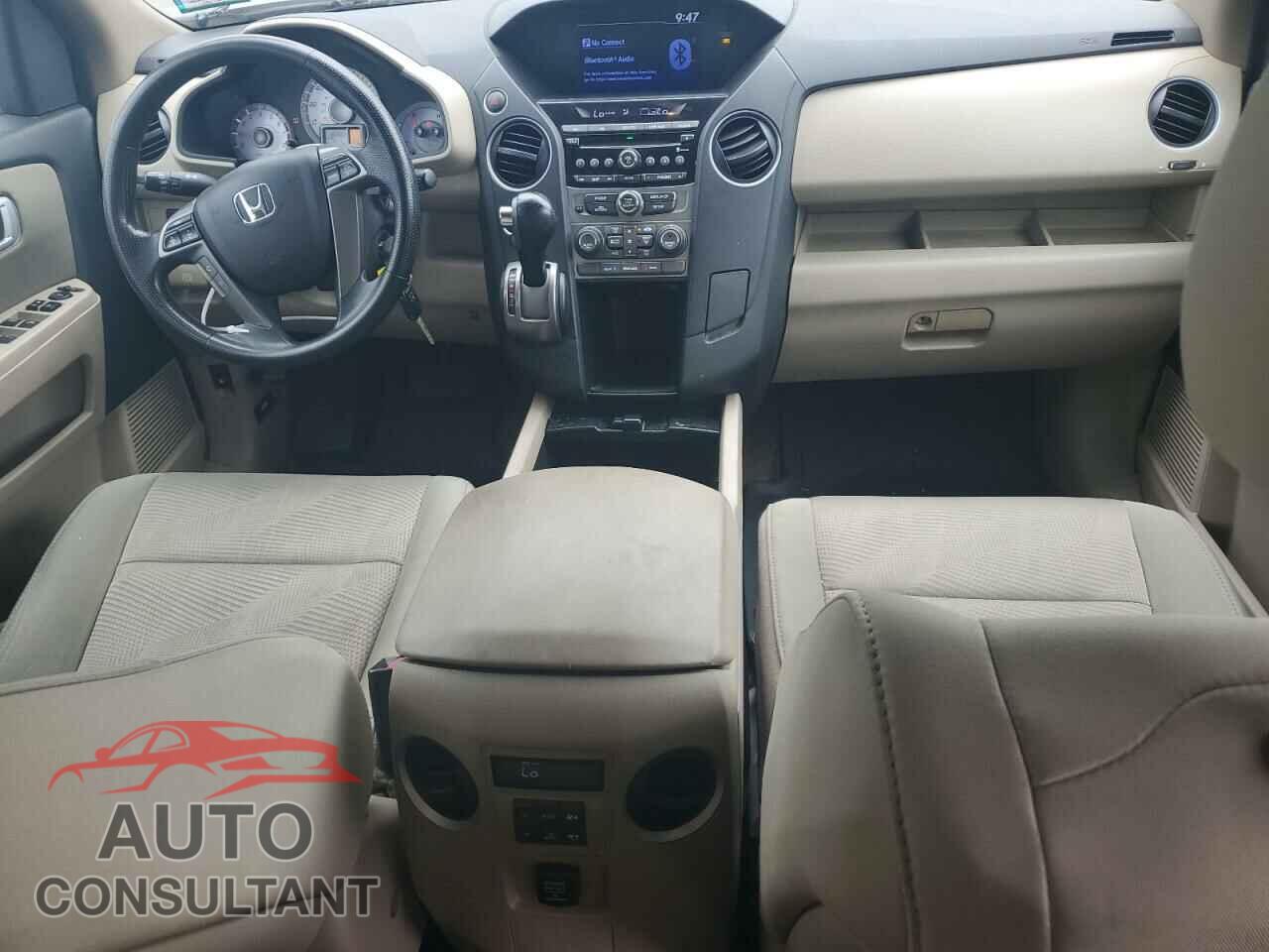 HONDA PILOT 2013 - 5FNYF4H23DB077936