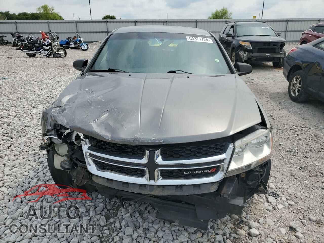 DODGE AVENGER 2012 - 1C3CDZAG3CN322046
