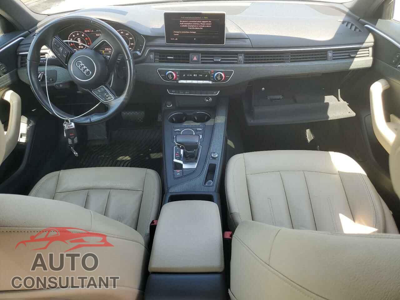 AUDI A4 2017 - WAUKMAF47HN056123