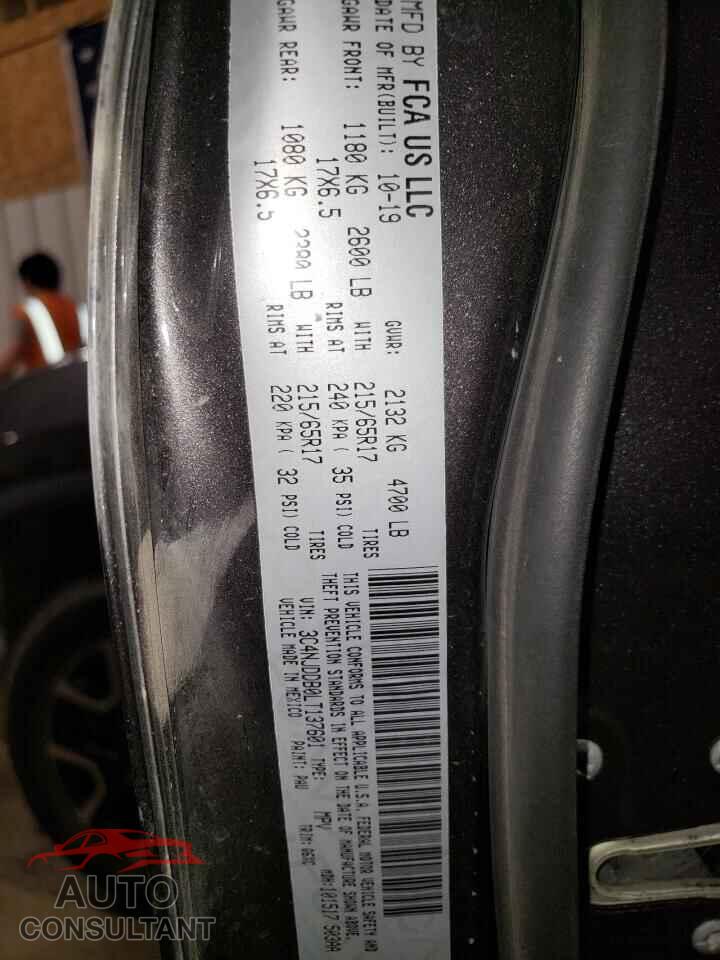 JEEP COMPASS 2020 - 3C4NJDDB0LT137601