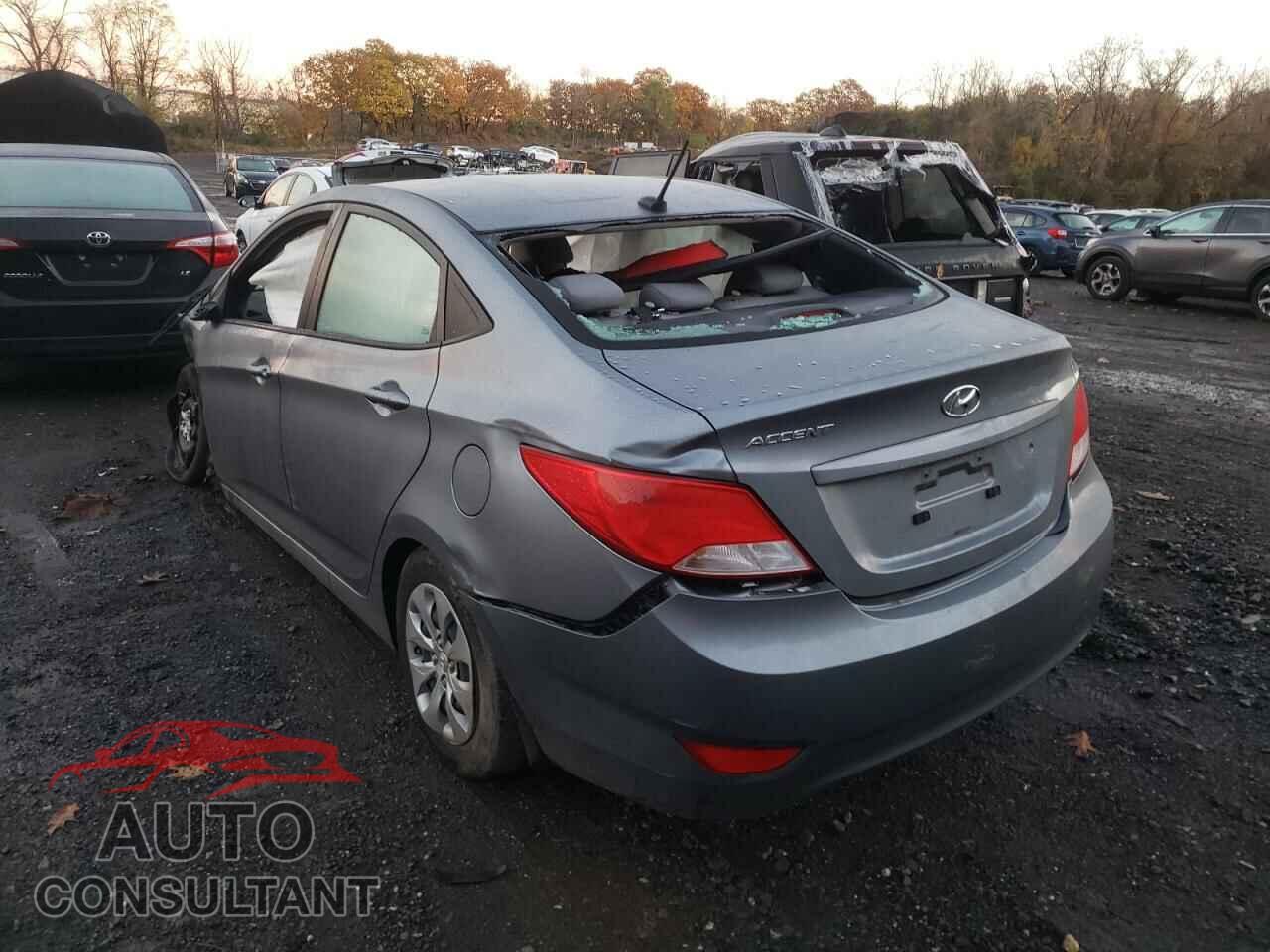 HYUNDAI ACCENT 2017 - KMHCT4AE7HU353437