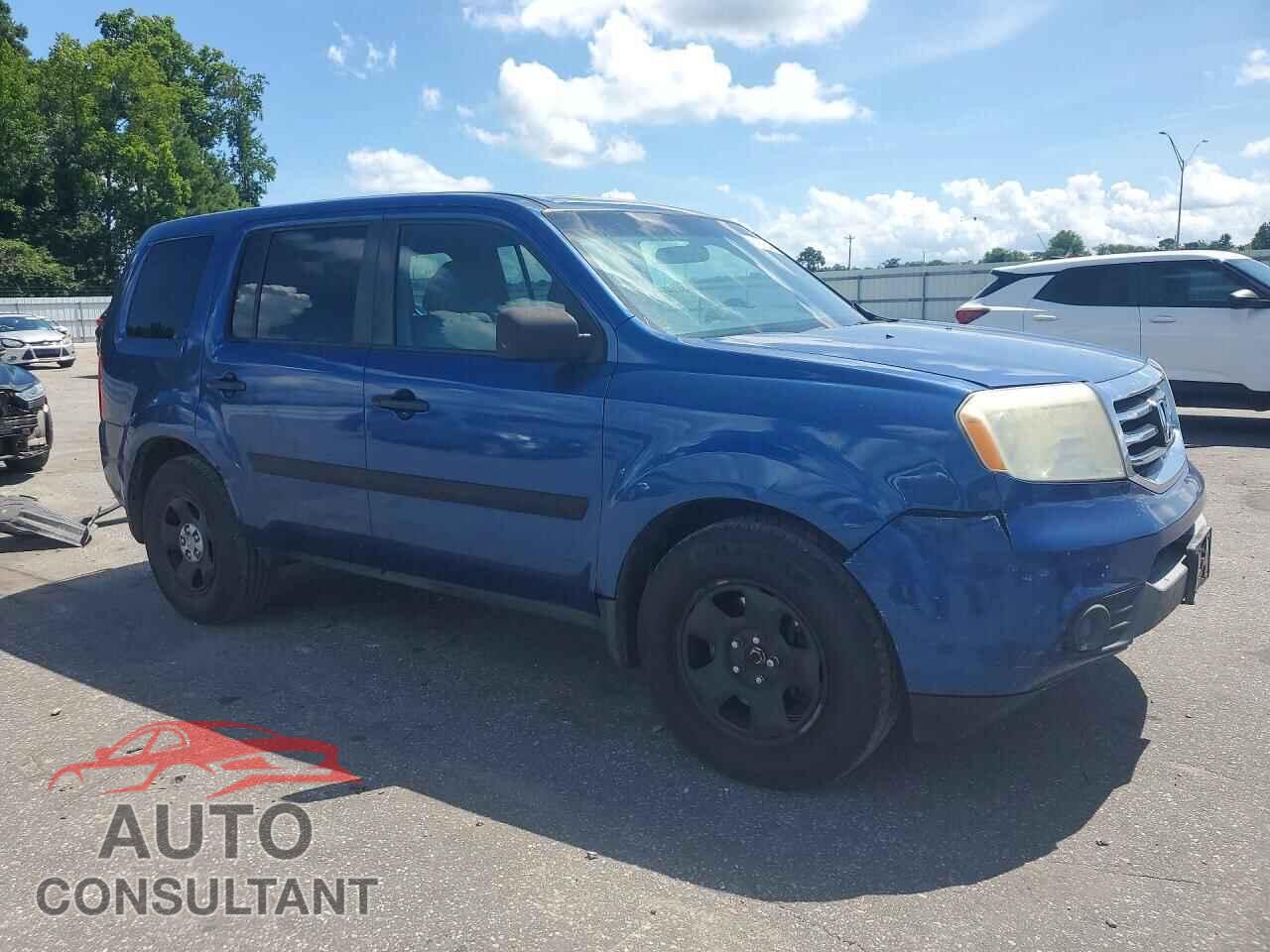 HONDA PILOT 2014 - 5FNYF4H25EB002009