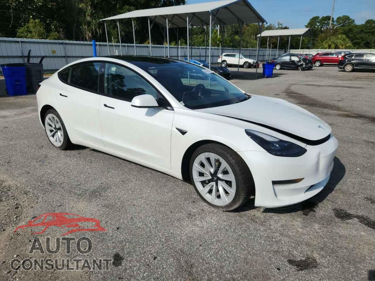TESLA MODEL 3 2022 - 5YJ3E1EA5NF287303