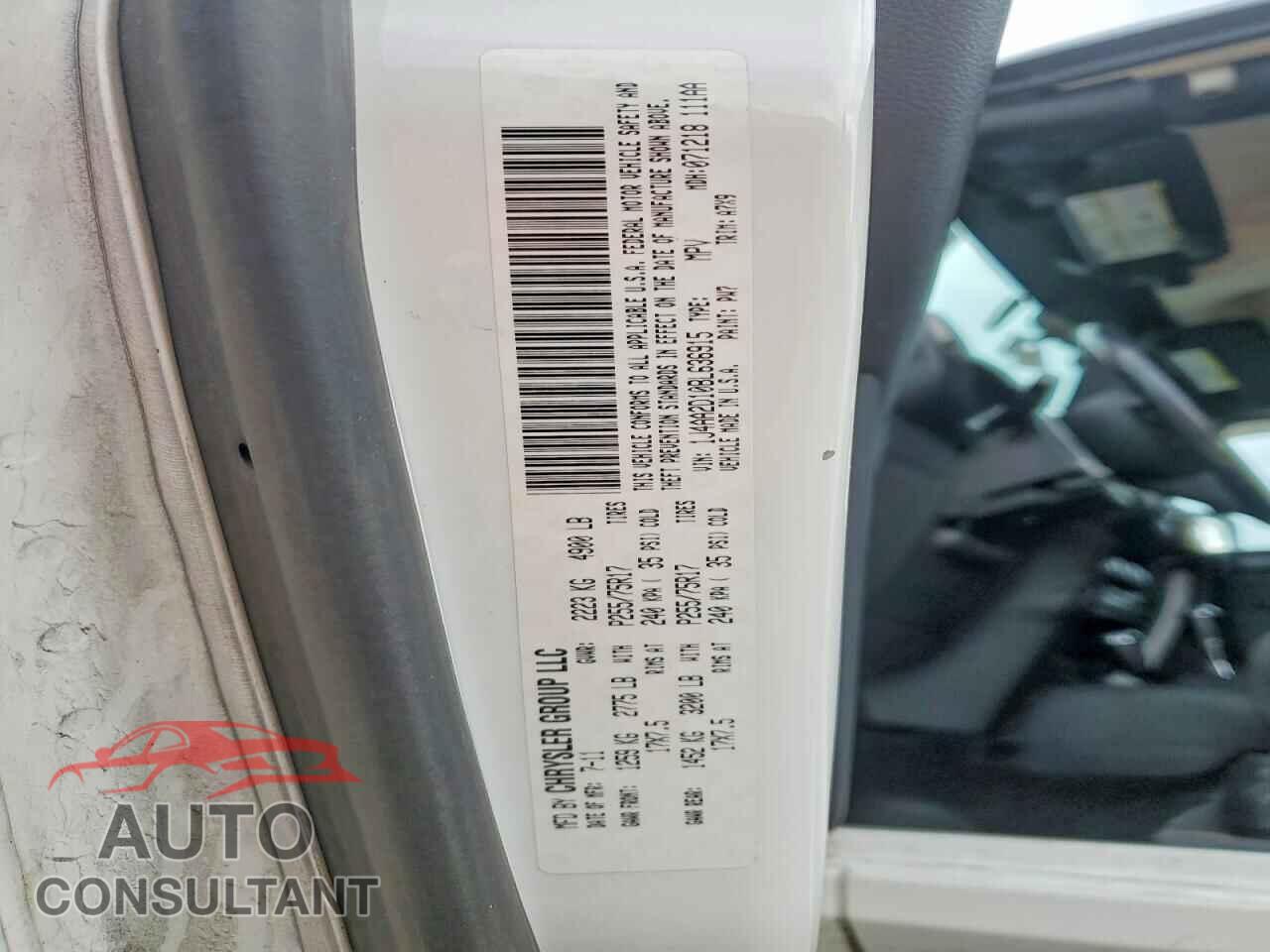 JEEP WRANGLER 2011 - 1J4AA2D10BL636915