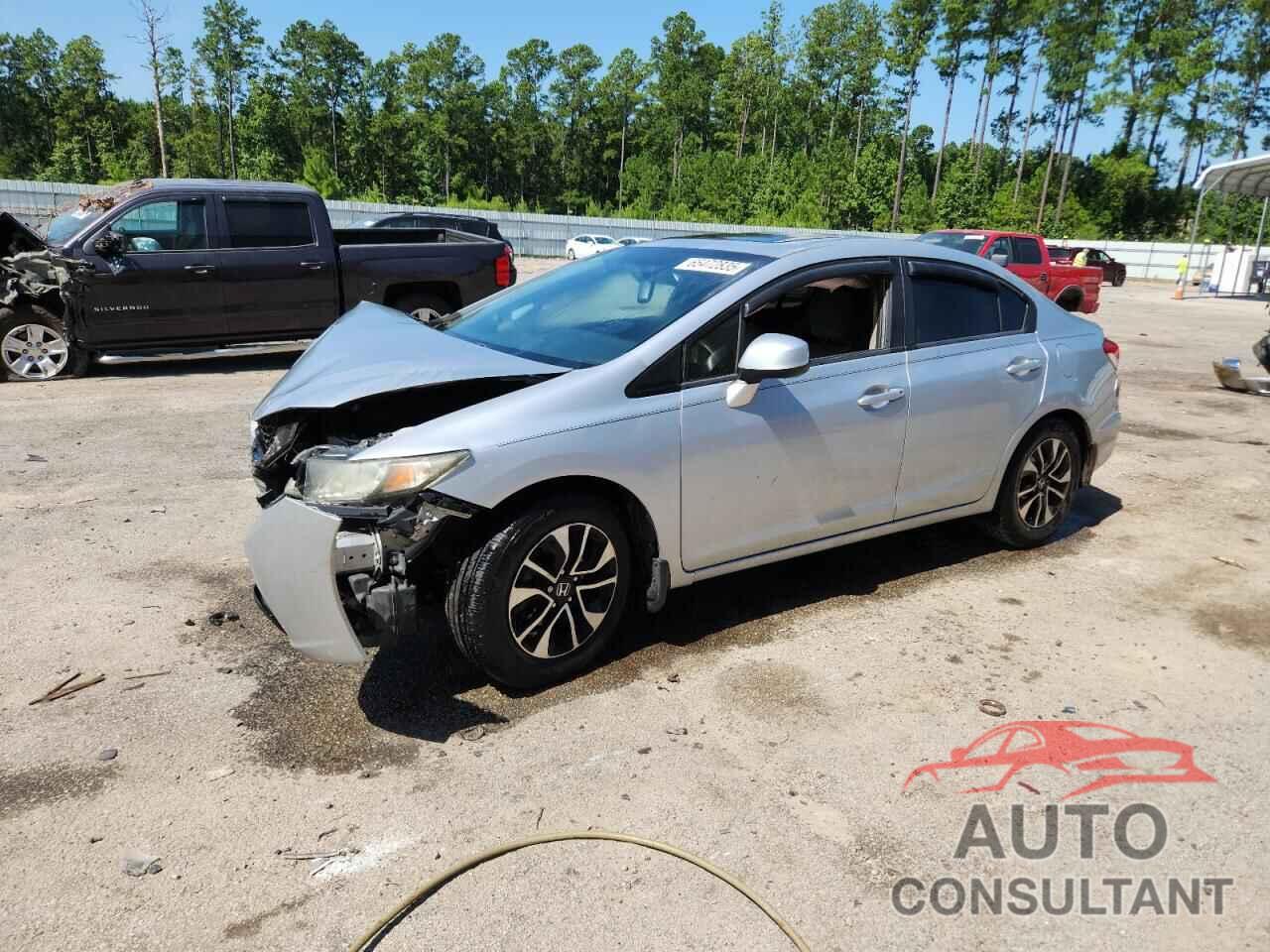 HONDA CIVIC 2013 - 2HGFB2F88DH539143